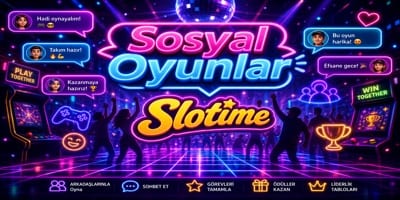 Slotime sosyal mini oyunlar - hafif tempolu paylaşılabilir çevrimiçi eğlence